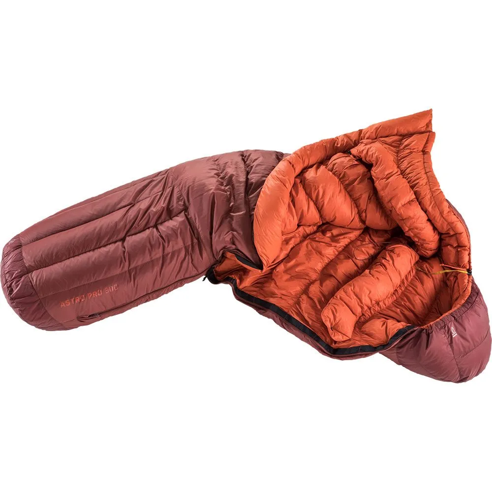 deuter - Astro Pro 800 Down Sleeping Bag redwood paprika