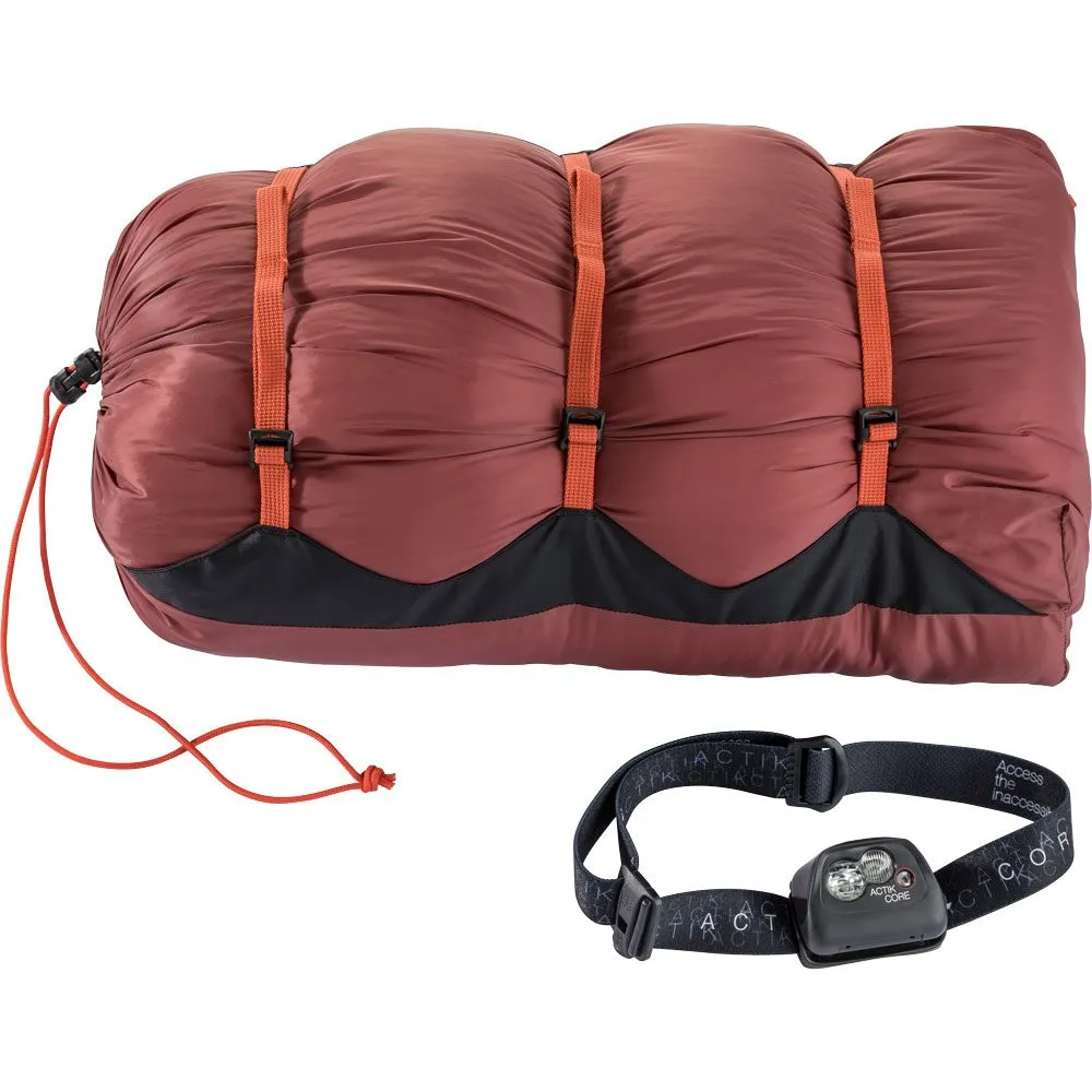 deuter - Astro Pro 800 EL Down Sleeping Bag redwood paprika