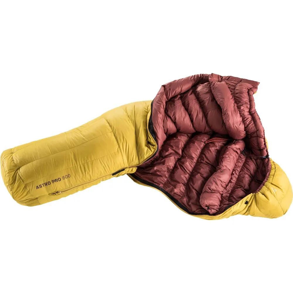 deuter - Astro Pro 800 SL  Down Sleeping Bag Women turmeric redwood