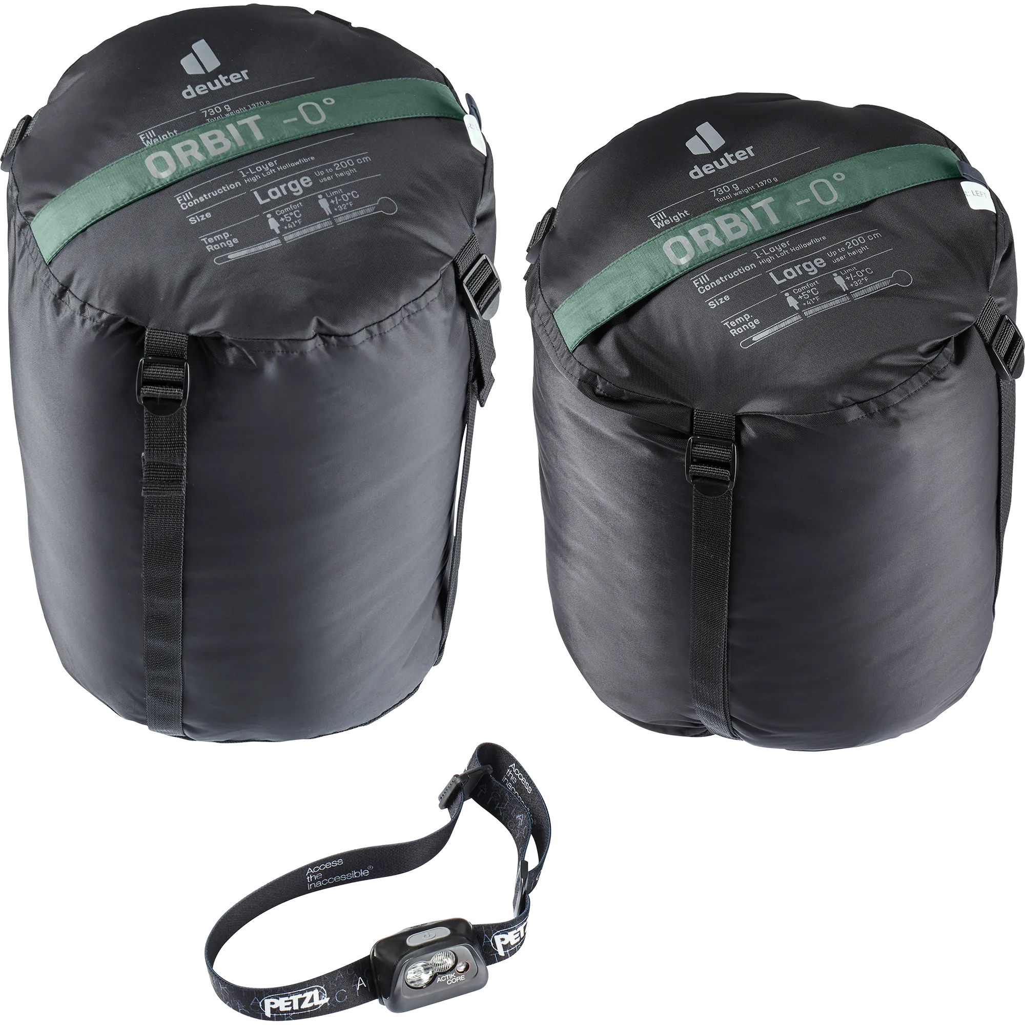 deuter - Orbit 0\u00b0 EL Sleeping Bag ivy