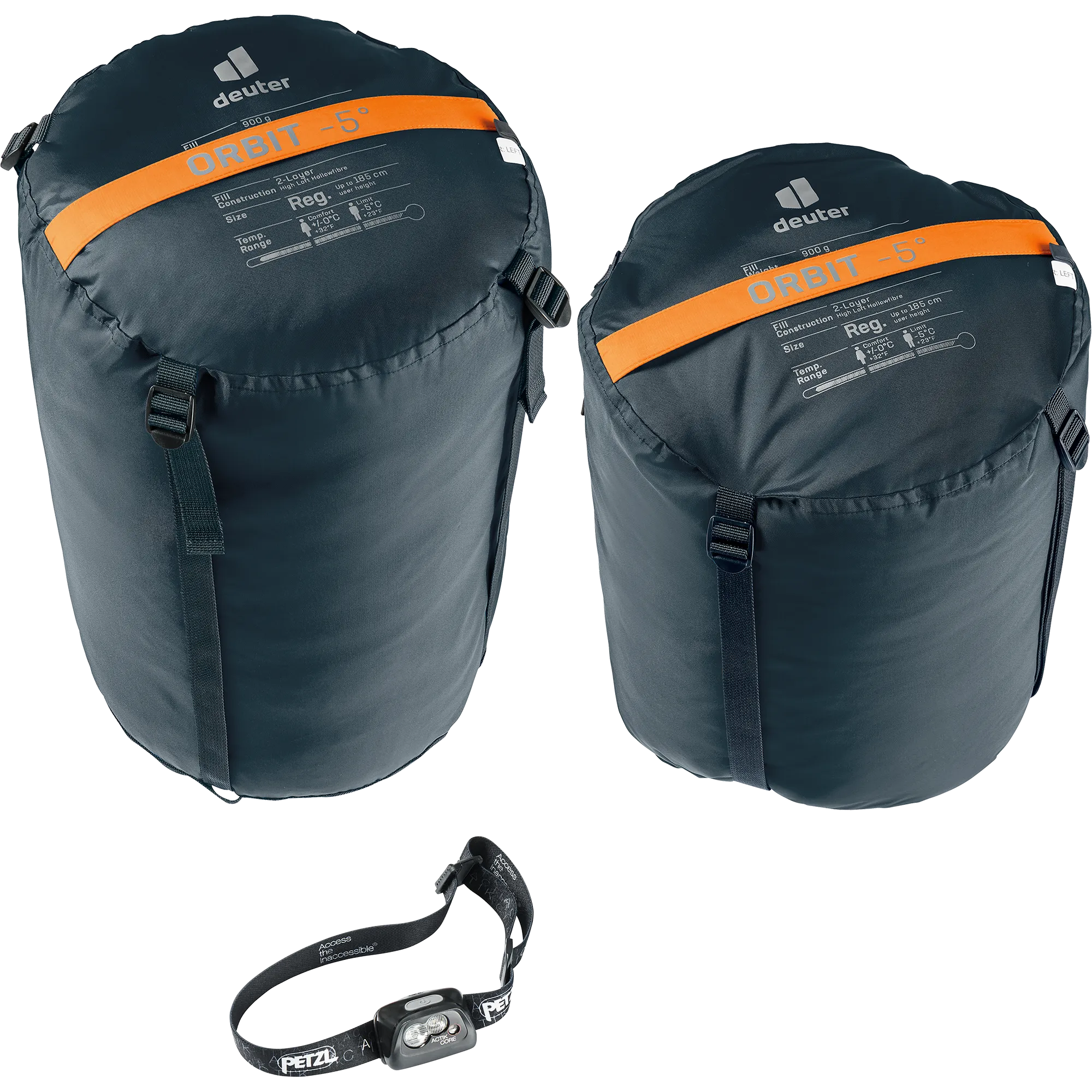 deuter - Orbit -5\u00b0 Sleeping Bag chestnut