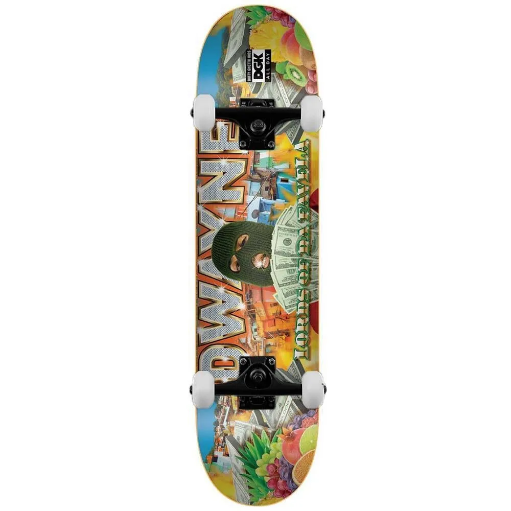 DGK Skateboards Ghetto Fab Fagundes Complete Skateboard Multi 8.06