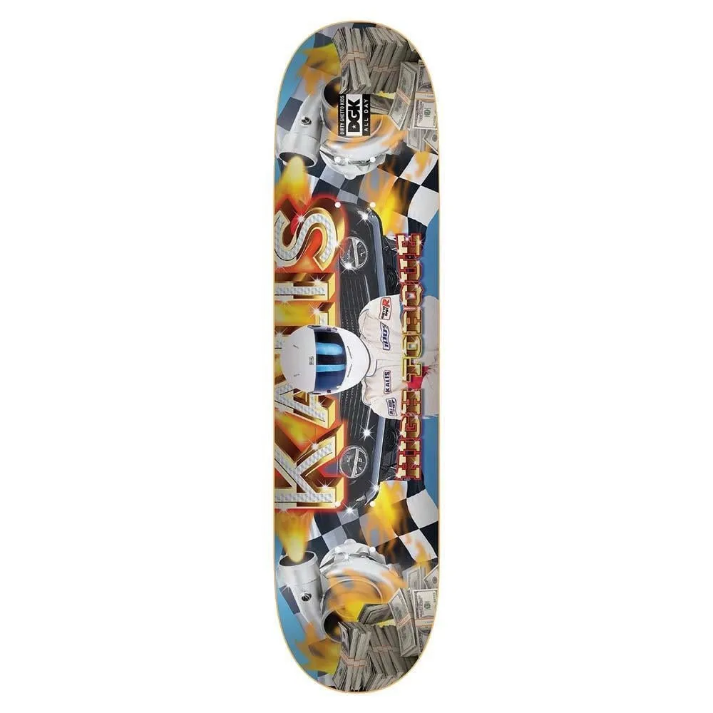 DGK Skateboards Ghetto Fab Kalis Skateboard Deck Multi 7.8