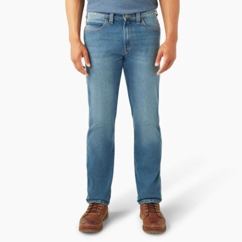 Dickies Men's FLEX Slim Fit Jeans in Mid Wash