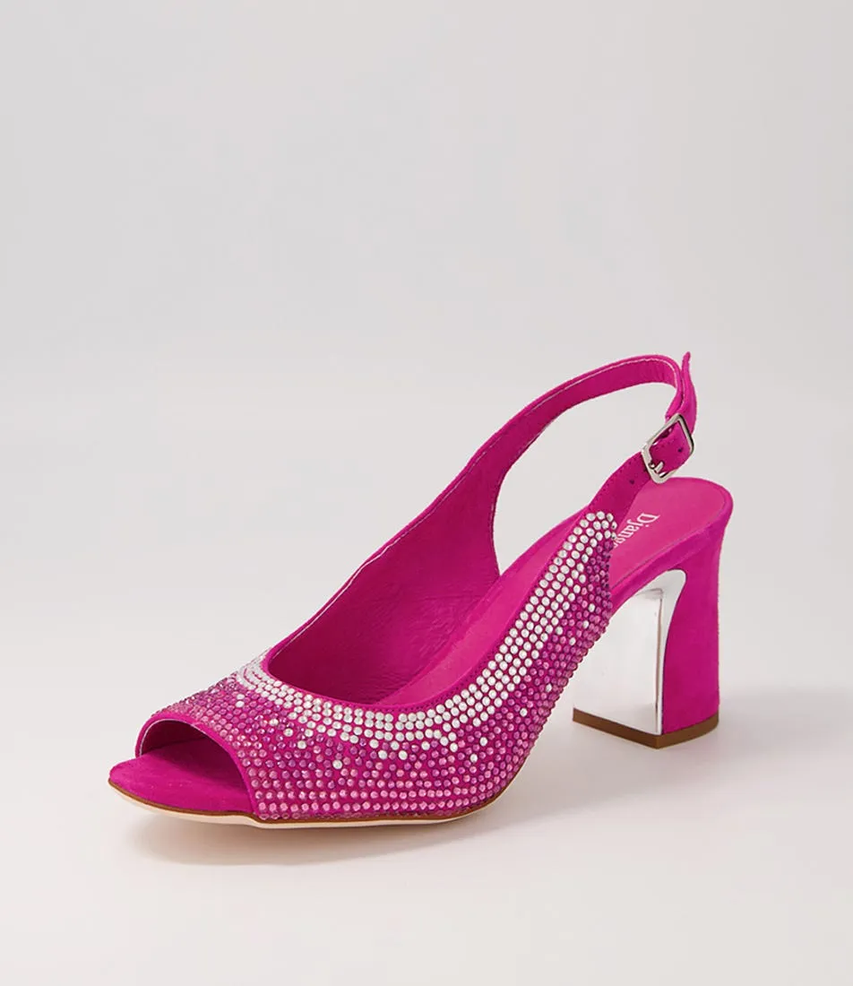 DJANGO & JULIETTE Kerry New Fuchsia Multi Sandals