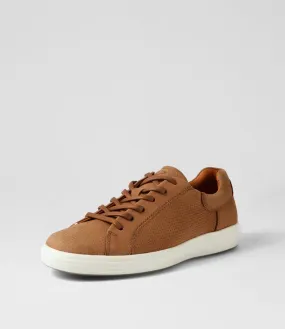 ECCO Soft 7 M Camel Nubuck Sneakers