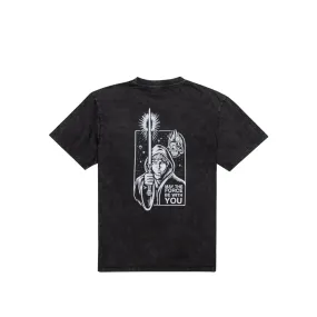 Element x Star Wars Deathstar T-Shirt Washed Black F1SSO1ELF2