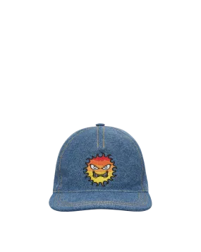 Embroidered Logo Cap Blue