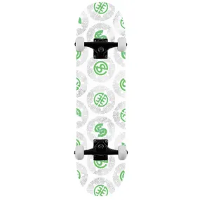 Evisen Skateboards Circle Syndicate Complete Skateboard White 8