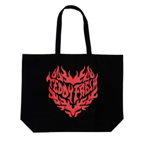 Flaming Heart Gift Tote