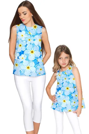 Forget-Me-Not Emily Sleeveless Dressy Top - Mommy & Me