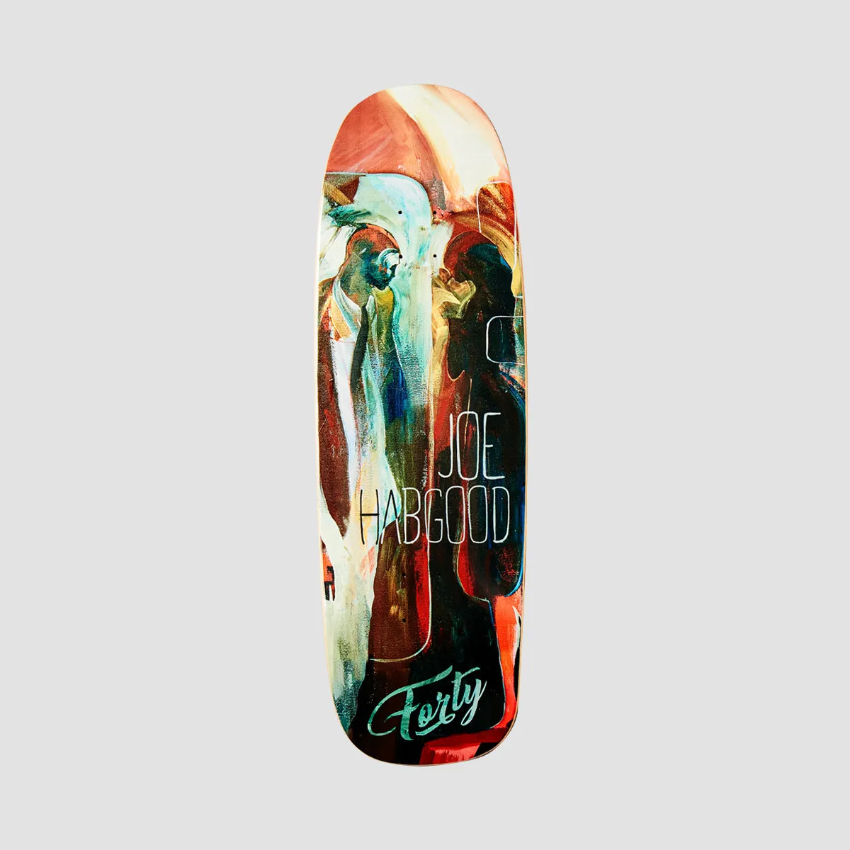 Forty Joe Habgood Pro Bear Shaped Skateboard Deck - 10