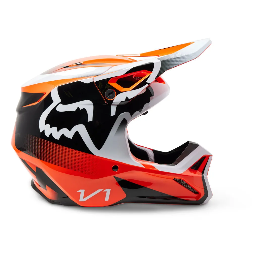 Fox - V1 Leed Orange Helmet