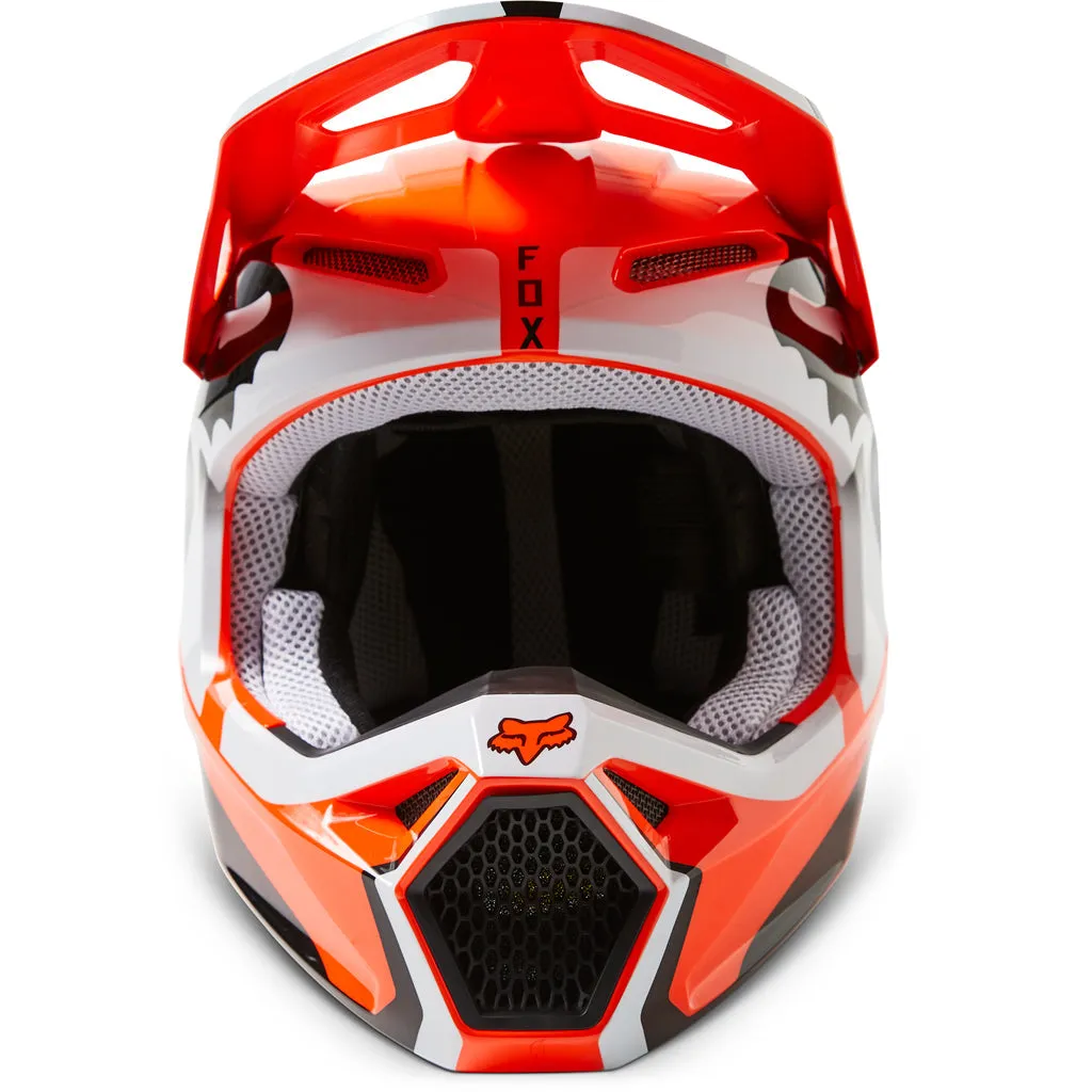 Fox - V1 Leed Orange Helmet