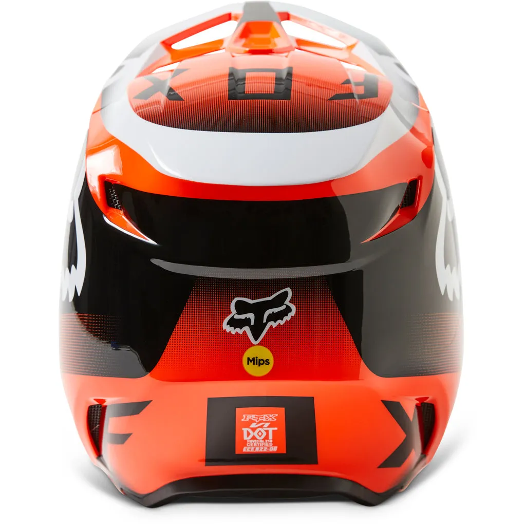 Fox - V1 Leed Orange Helmet