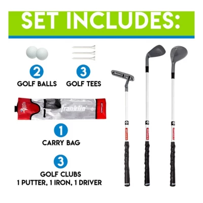 Franklin Sports Youth Adjust-A-Sport Golf Set