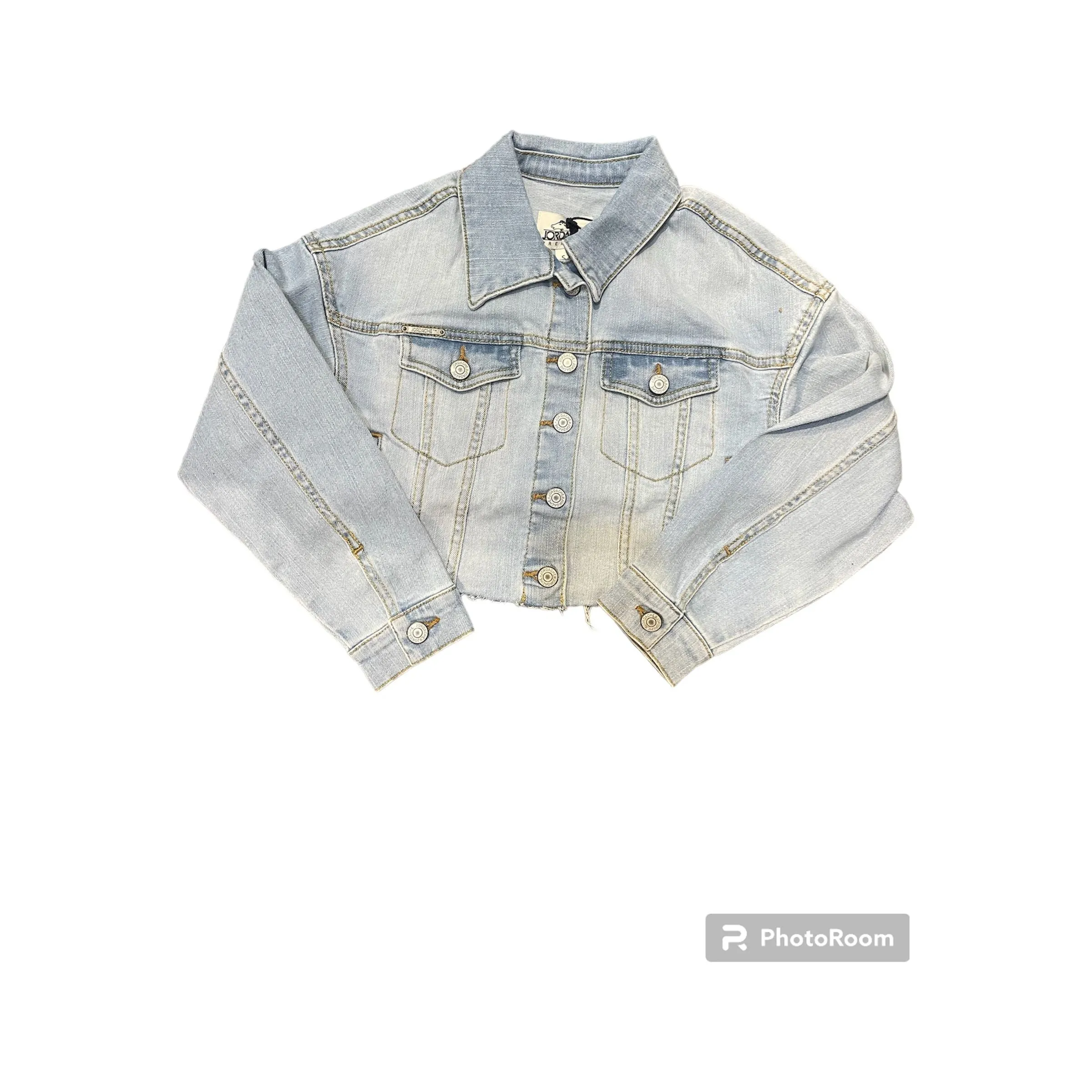 frayed jean jacket