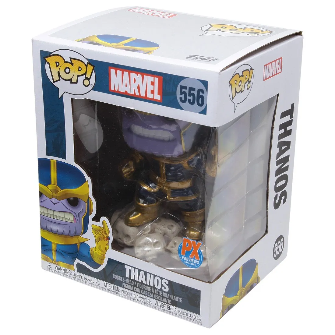 Funko POP Marvel Heroes 6 Inch Thanos Snap - PX Previews Exclusive (purple)