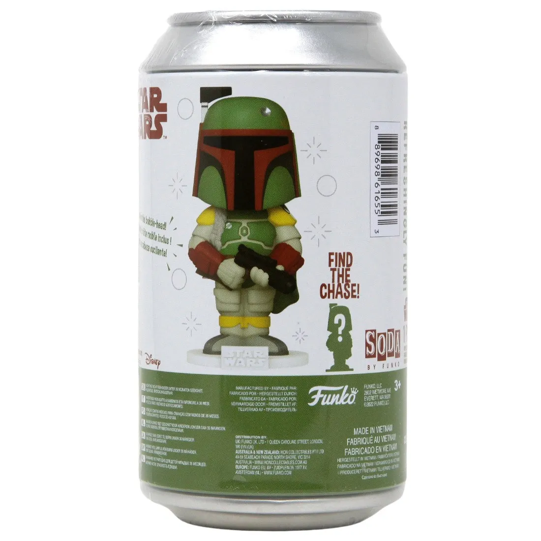 Funko Vinyl Soda Star Wars - Boba Fett (green)