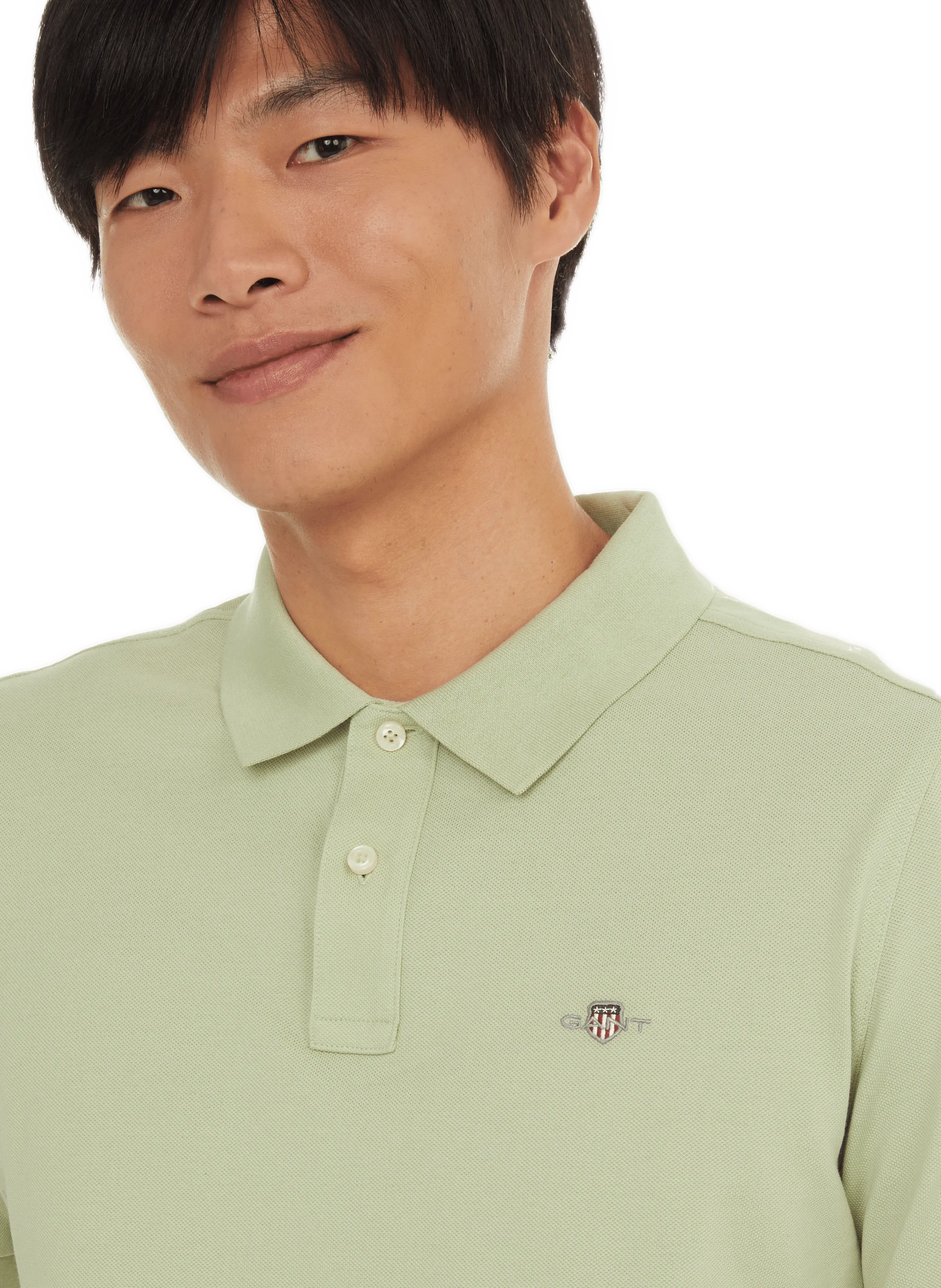 GANT  Cotton polo shirt  - Green