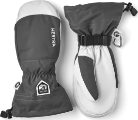 Hestra Army Leather Heli Ski Mitt Grey | Buy Hestra Army Leather Heli Ski Mitt Grey here | Outnorth