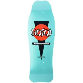 Hosoi Hammerhead Turquoise 10.25" Skateboard Deck