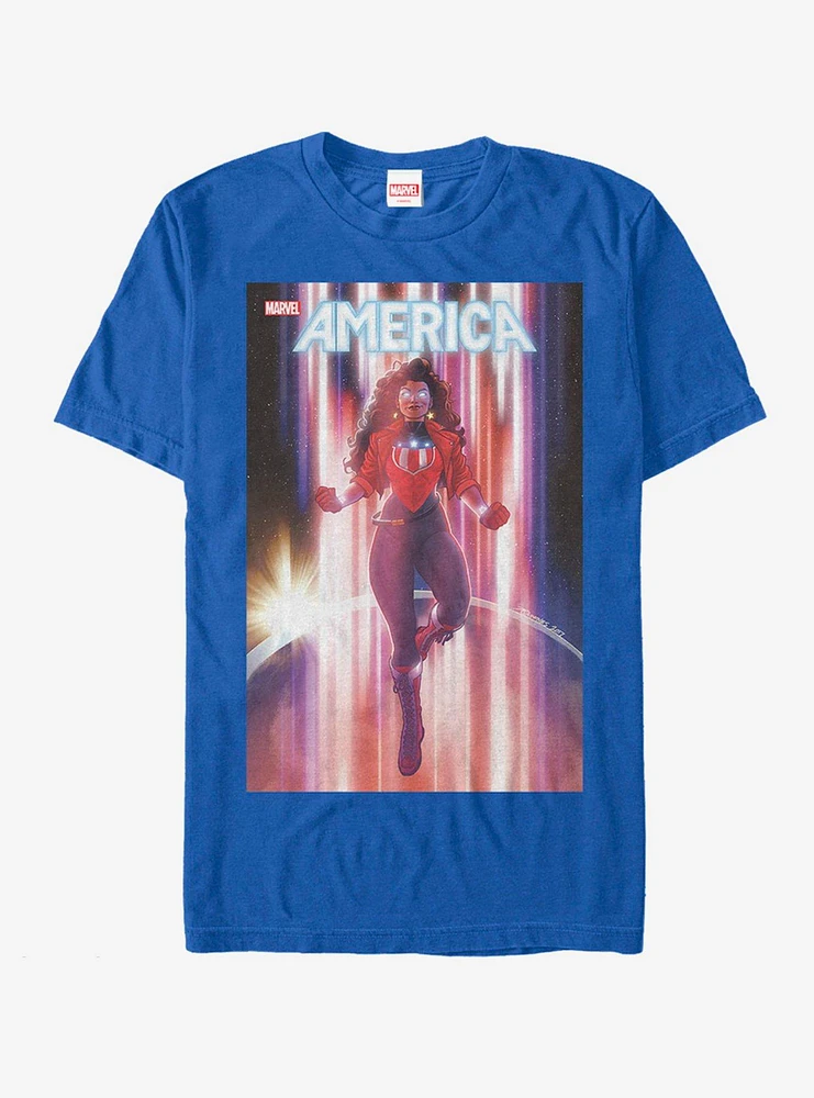 Hot Topic Marvel America Space T-Shirt