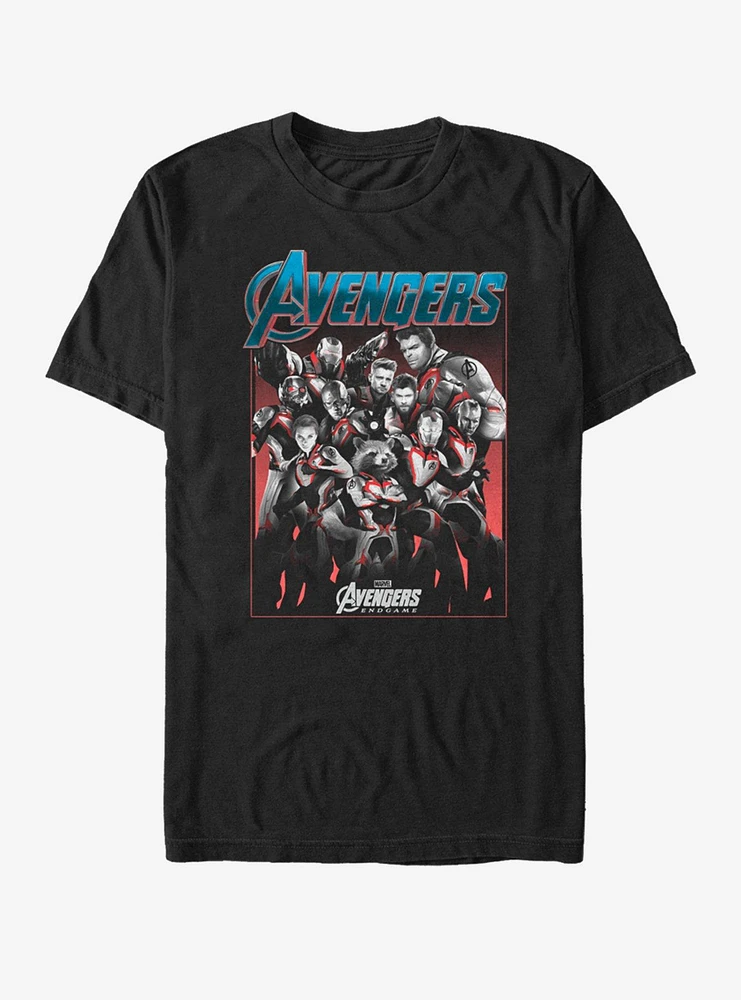 Hot Topic Marvel Avengers: Endgame Group Shot T-Shirt