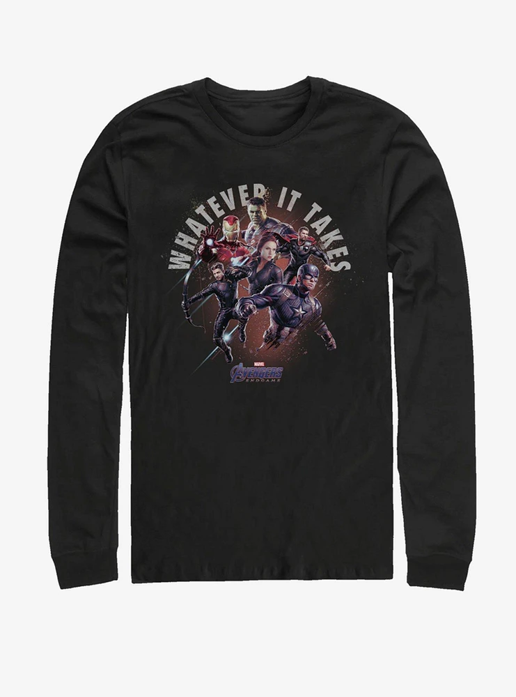 Hot Topic Marvel Avengers: Endgame Heroes Sacrifice Long-Sleeve T-Shirt