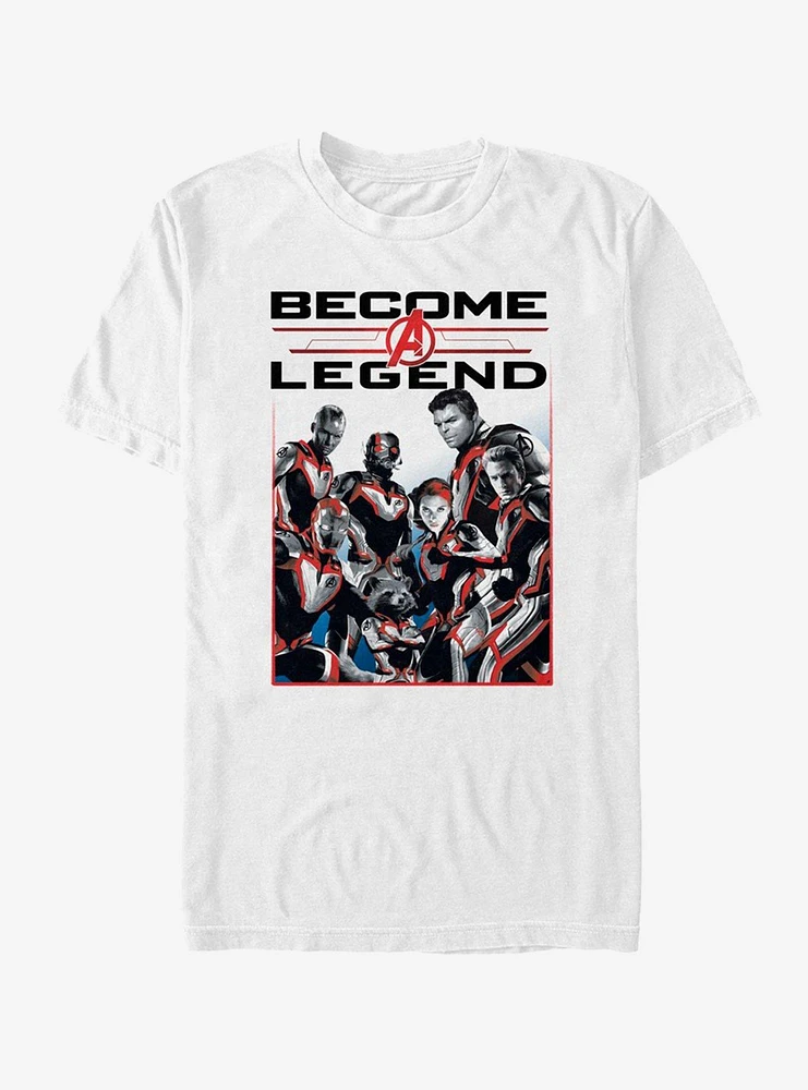 Hot Topic Marvel Avengers Endgame Legendary Group T-Shirt