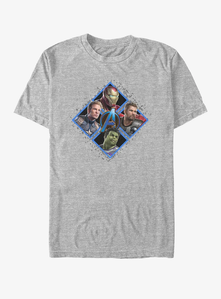 Hot Topic Marvel Avengers: Endgame Square Box T-Shirt