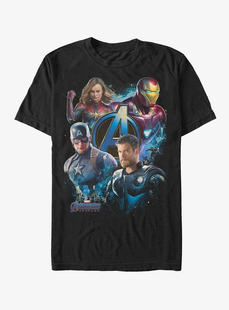 Hot Topic Marvel Avengers Endgame Strong Team T-Shirt