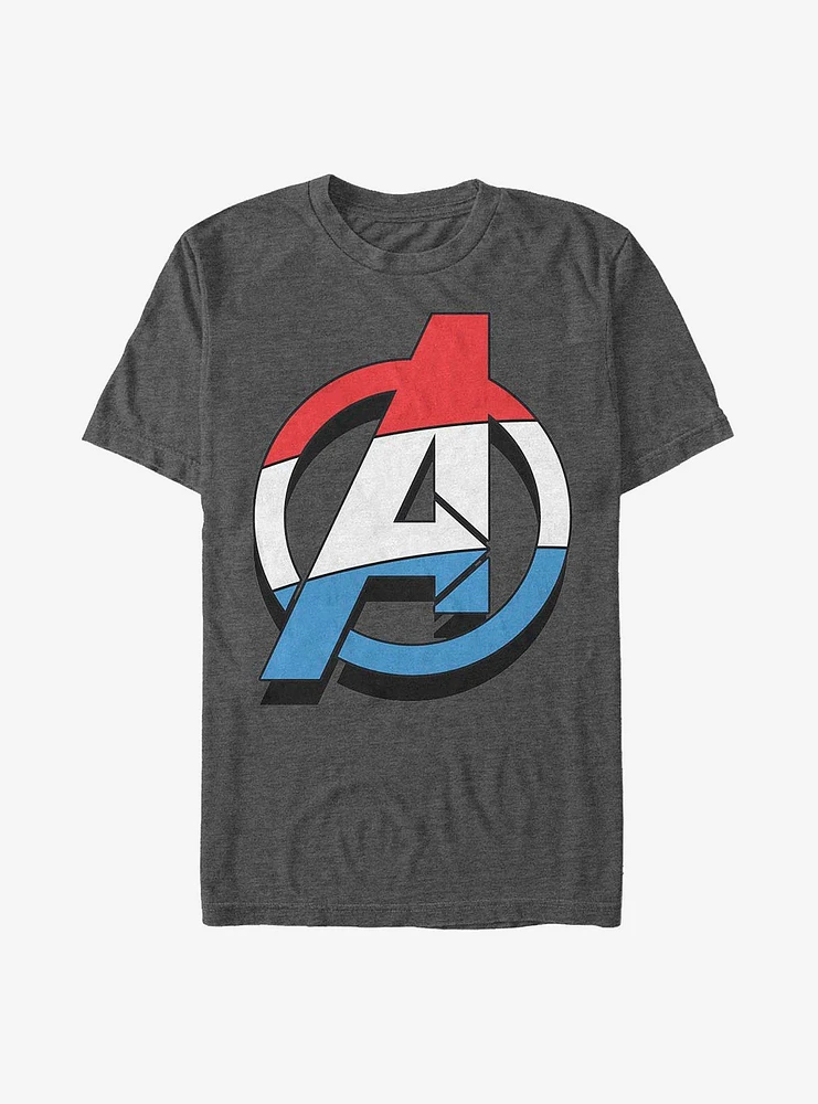 Hot Topic Marvel Avengers Patriotic Avenger T-Shirt