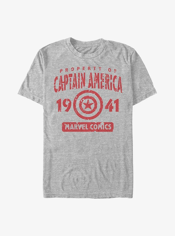 Hot Topic Marvel Captain America Captains Property T-Shirt