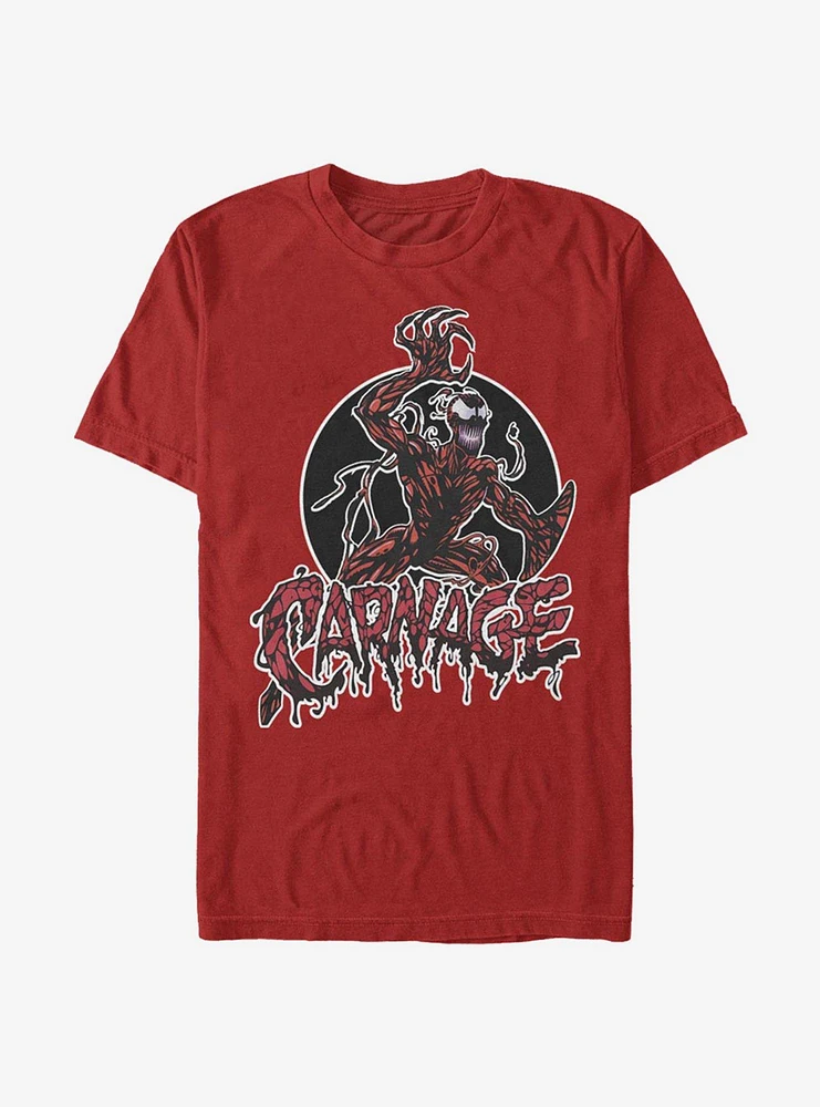 Hot Topic Marvel Carnage Wild T-Shirt