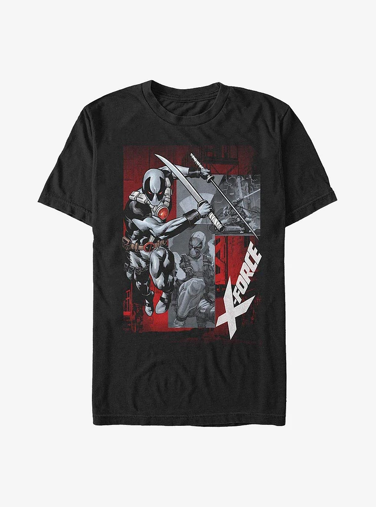 Hot Topic Marvel Deadpool DP Comics T-Shirt