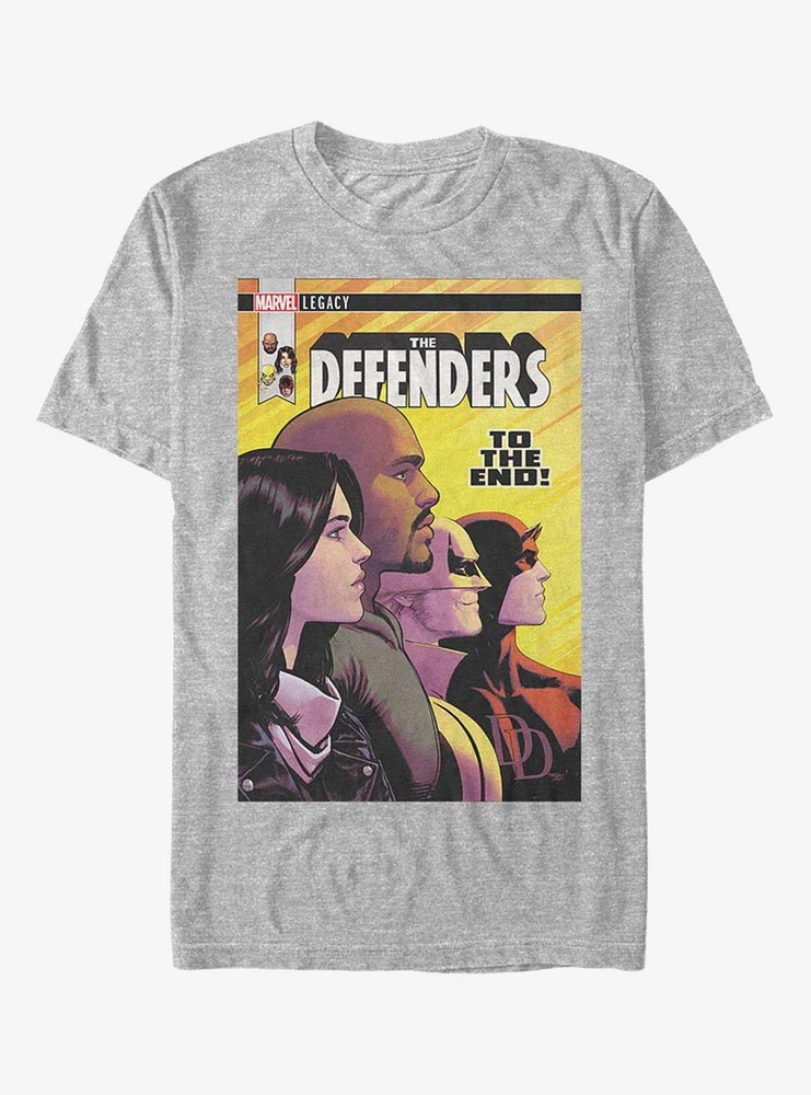 Hot Topic Marvel Defend to the End T-Shirt