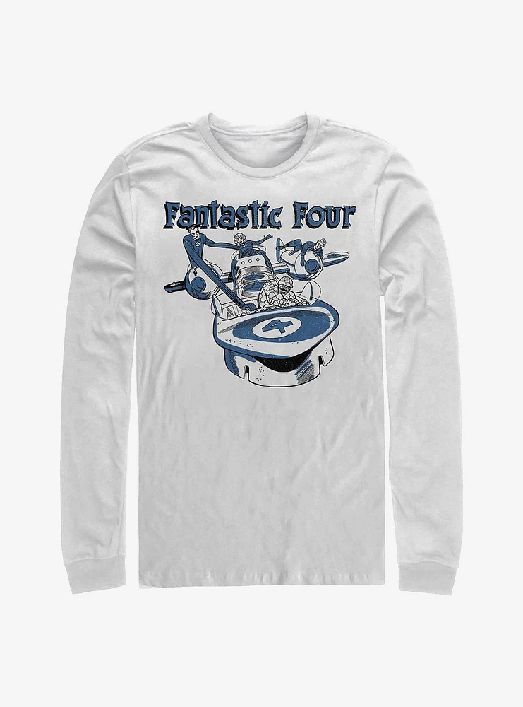 Hot Topic Marvel Fantastic Four Classic Long-Sleeve T-Shirt