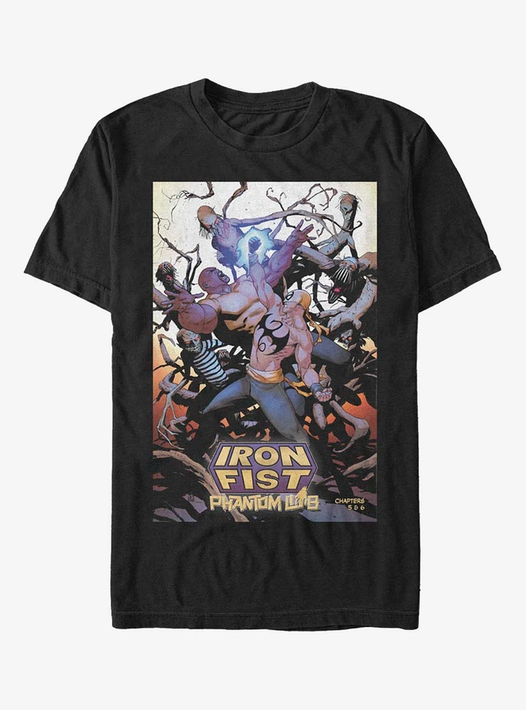 Hot Topic Marvel Iron Fist T-Shirt