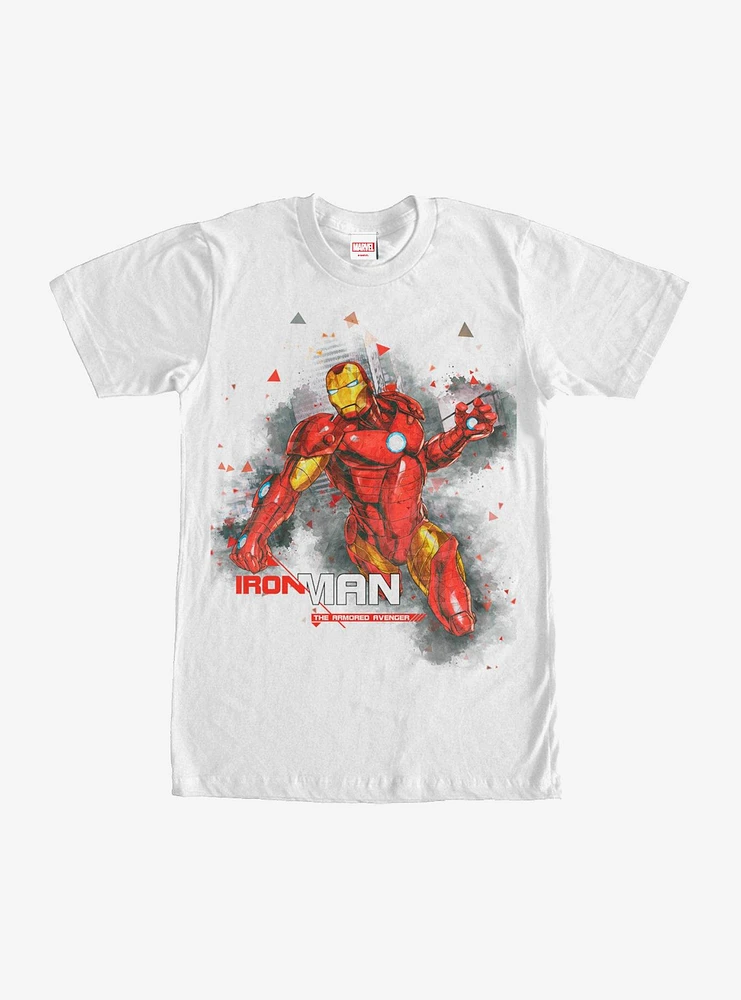 Hot Topic Marvel Iron Man Armored Avenger T-Shirt