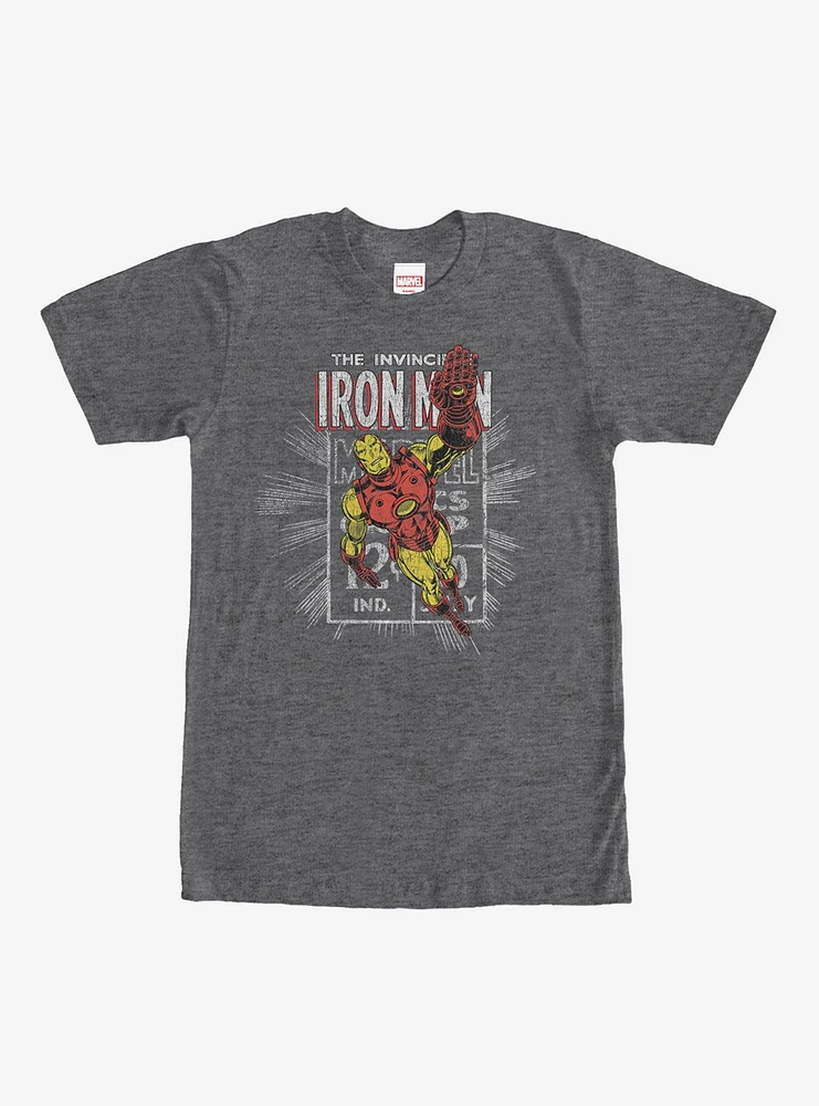 Hot Topic Marvel Iron Man Comic Book Cent T-Shirt