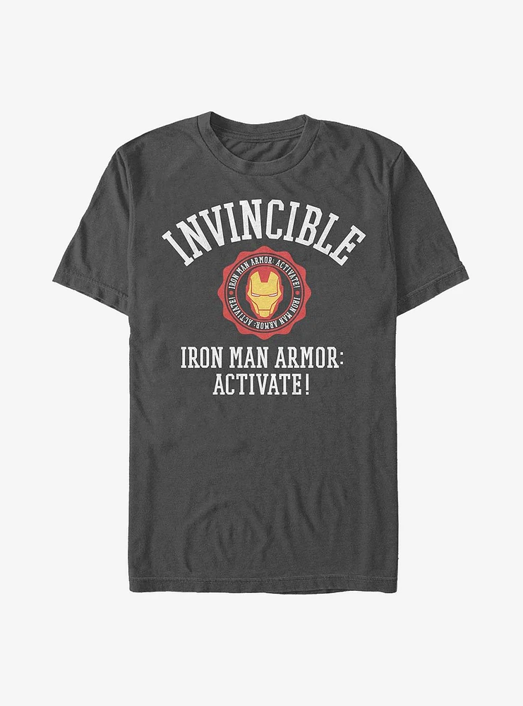 Hot Topic Marvel Iron Man Invincible T-Shirt