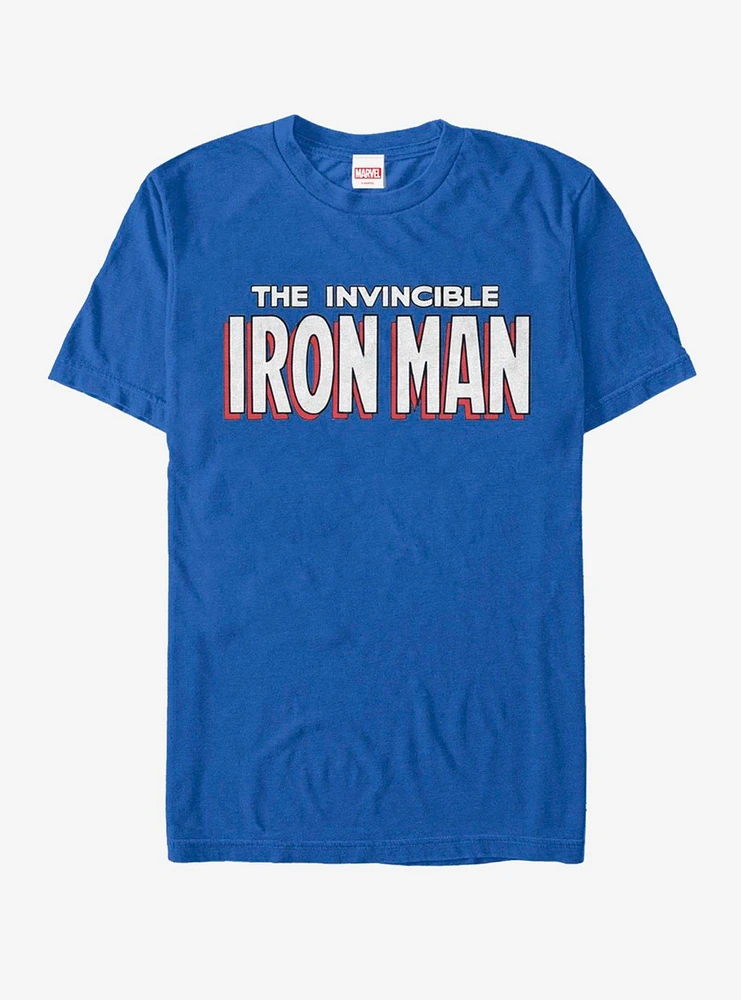 Hot Topic Marvel Iron Man Logo T-Shirt