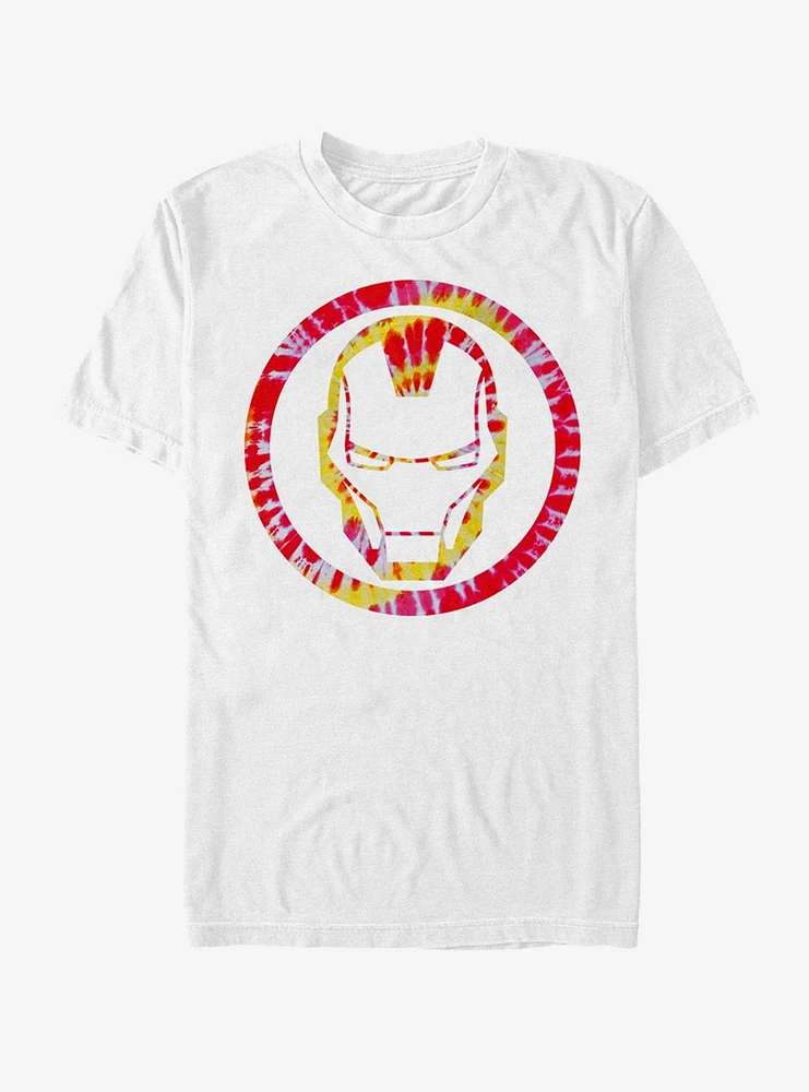 Hot Topic Marvel Iron Man Tie-Dye T-Shirt