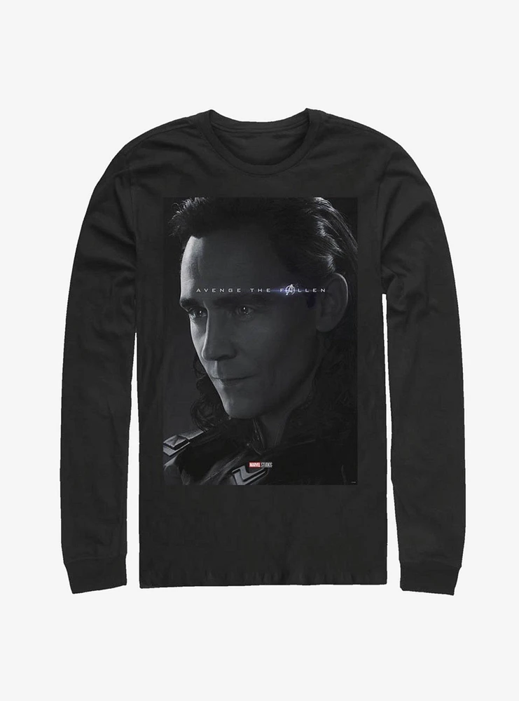 Hot Topic Marvel Loki Avenge Long-Sleeve T-Shirt