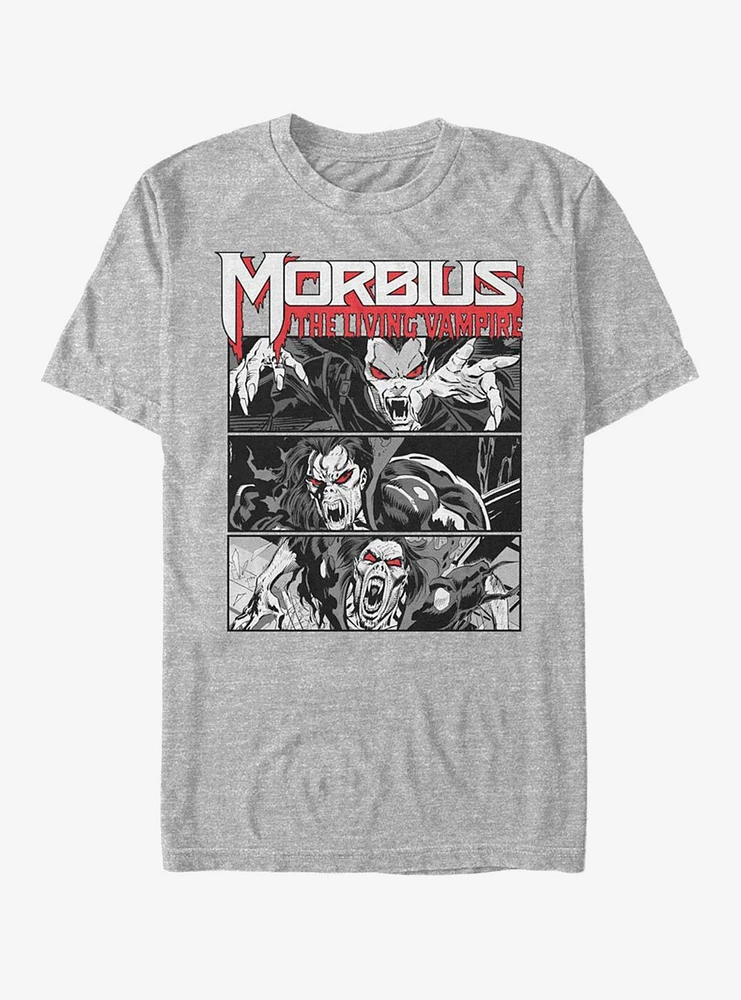 Hot Topic Marvel Morbius Panels T-Shirt