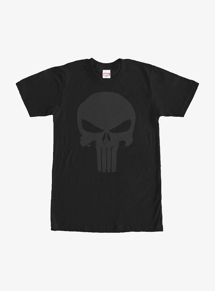 Hot Topic Marvel The Punisher Night Skull Symbol T-Shirt