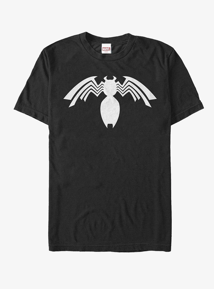 Hot Topic Marvel Venom Emblem T-Shirt