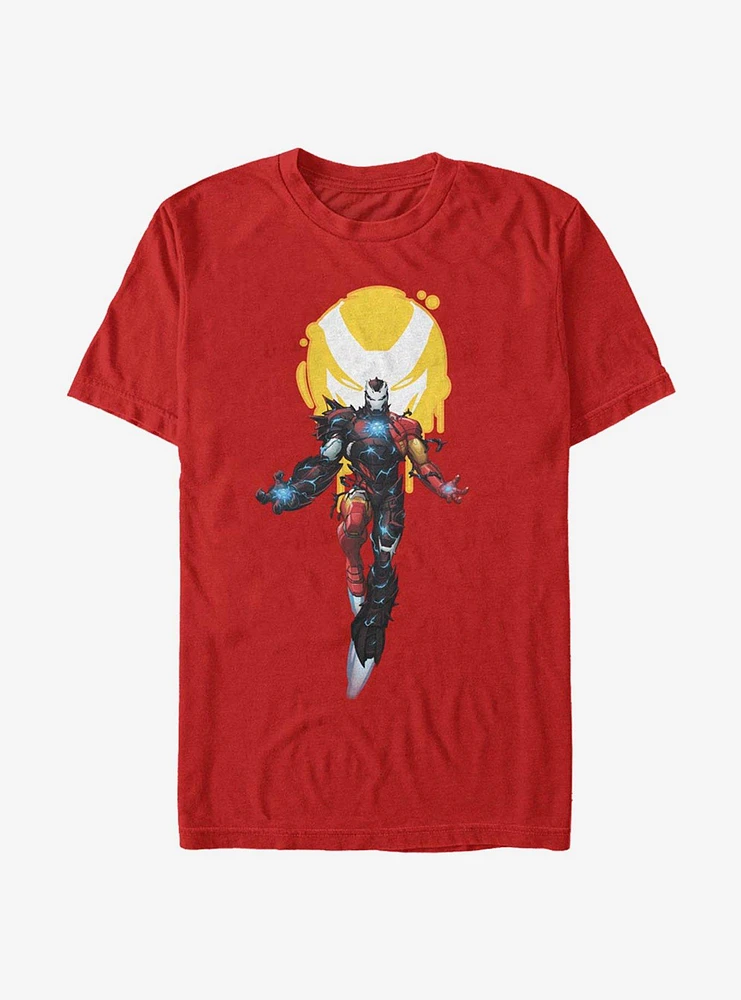 Hot Topic Marvel Venom Iron With Symbol T-Shirt