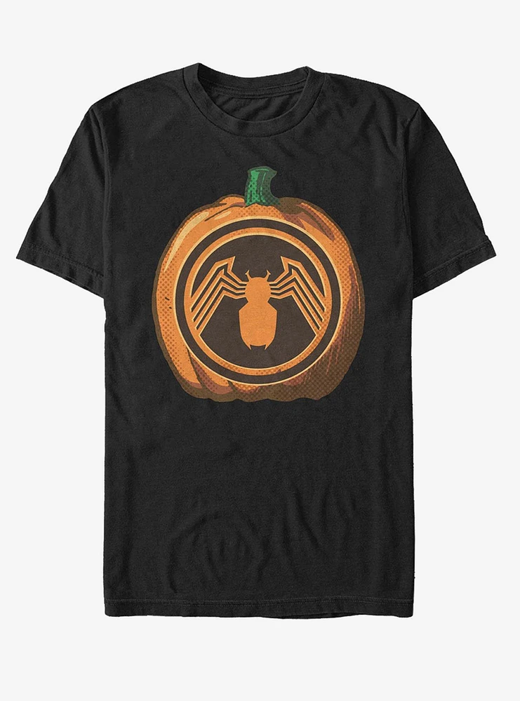 Hot Topic Marvel Venom Pumpkin T-Shirt